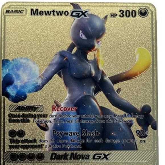 shadow mewtwo gx pokemon card unbranded | Toys | Mewtwo Gx Dark Nova